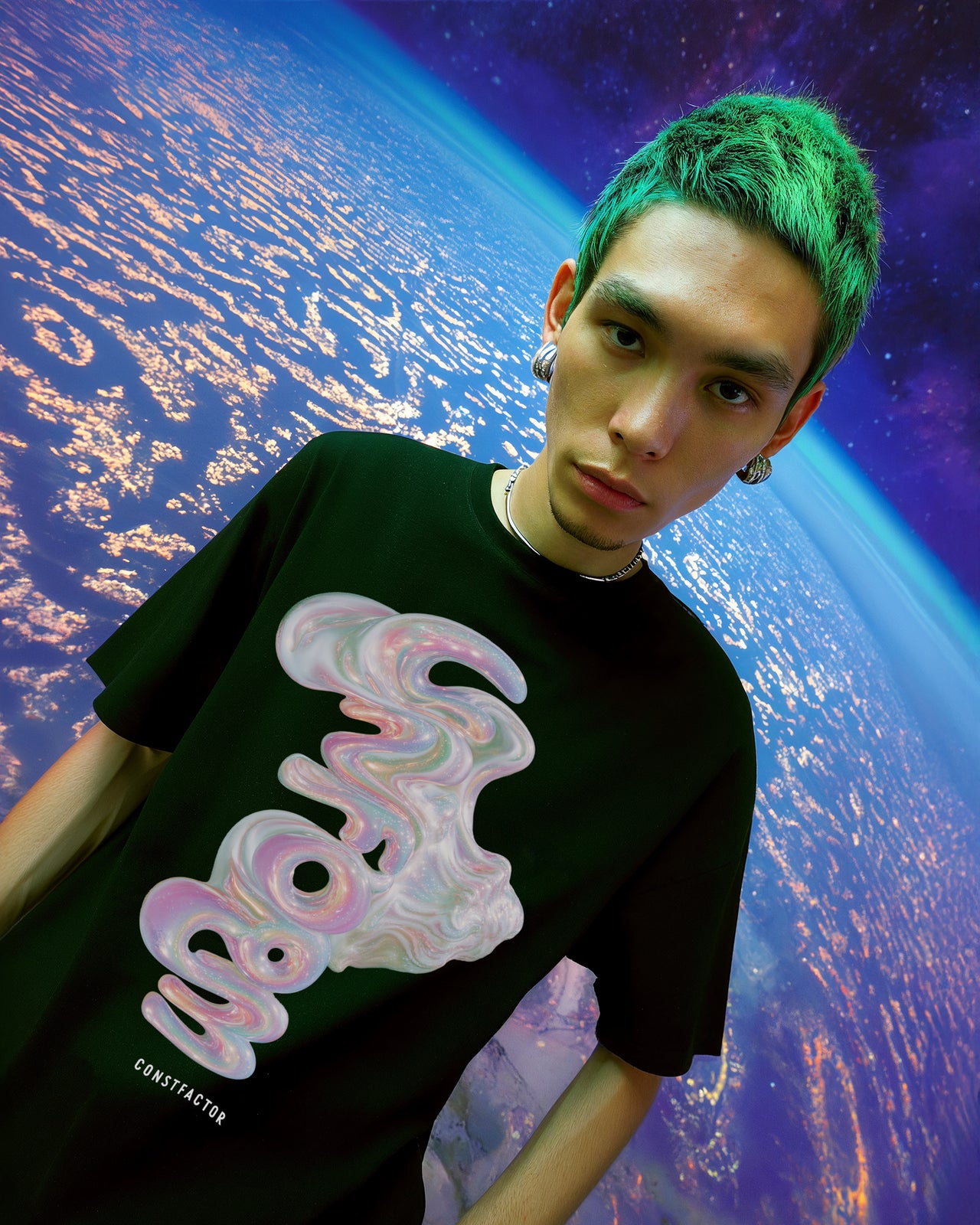 T셔츠【UNFORM】(9516429)블랙