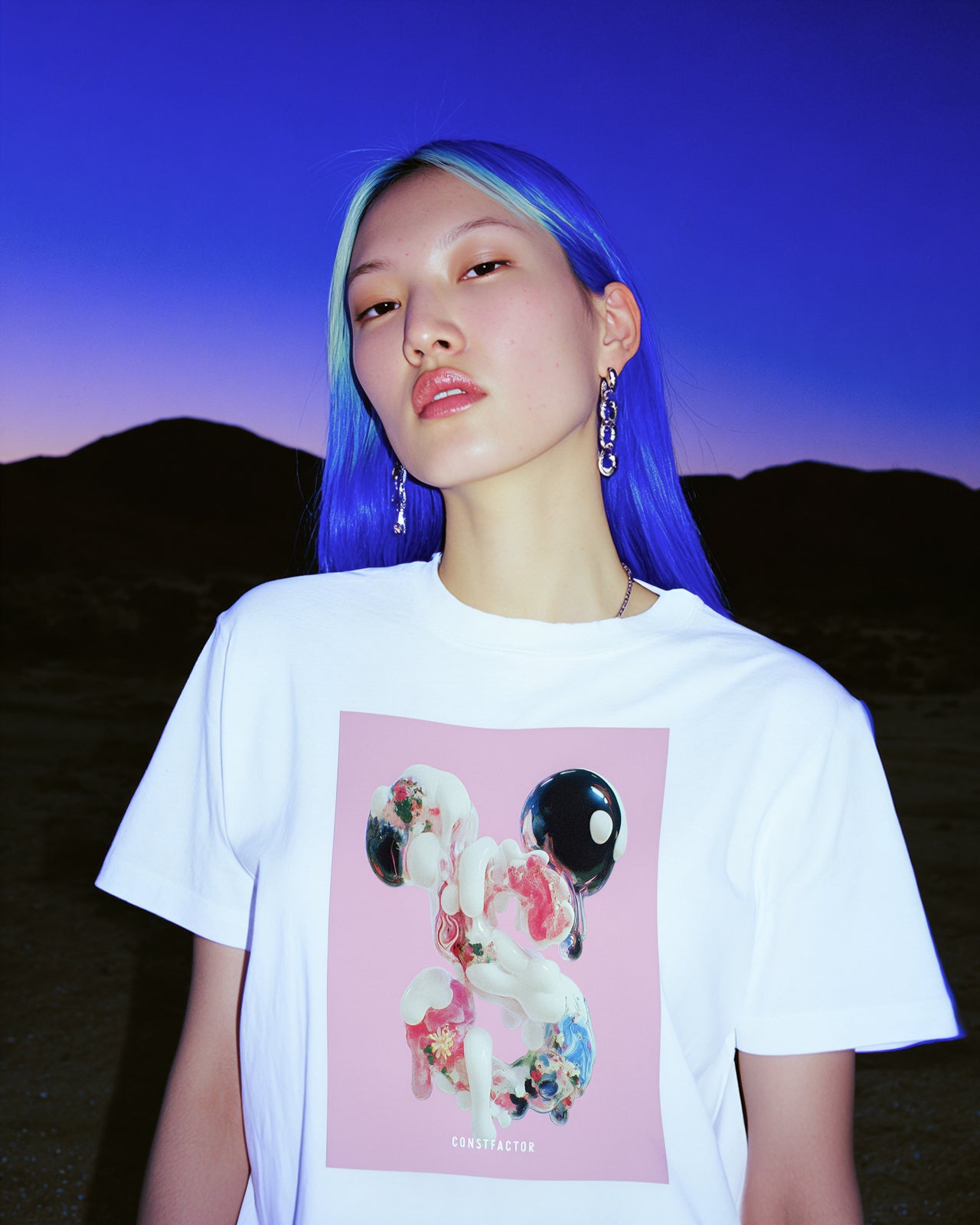 T셔츠【LIKE A LIE】(5876763) 화이트