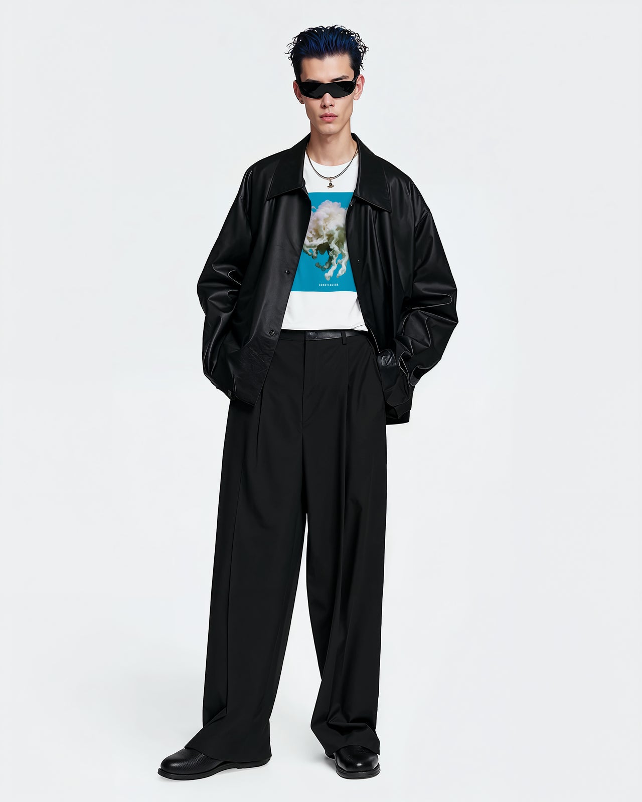 T셔츠【BRAIN CLOUD™】(6556473) 화이트