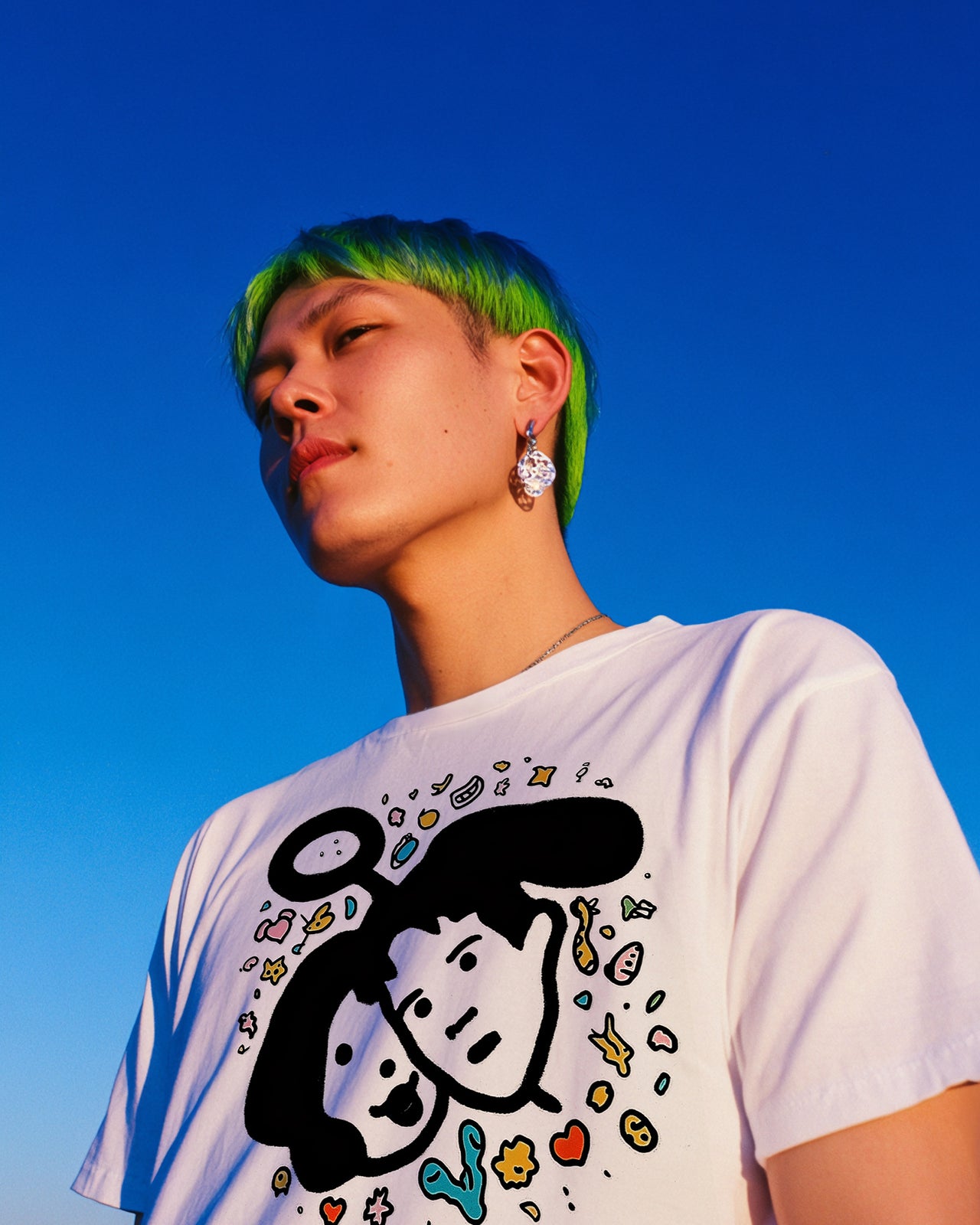 T셔츠【BUGSY LOVERS】(2281417) 화이트