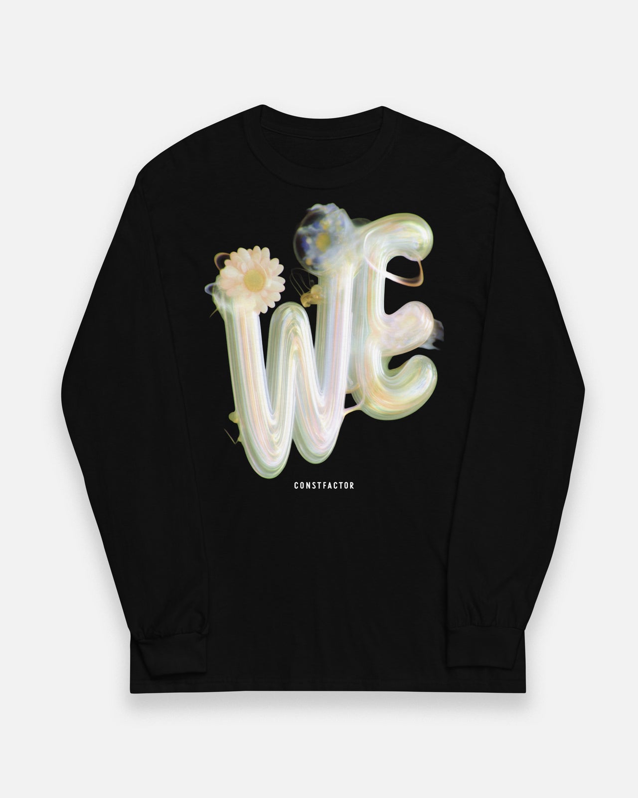 롱 슬리브 T셔츠【WE, UNDEFINED】(1810398)블랙