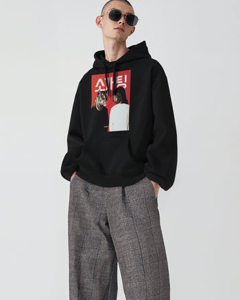 Sweatshirt hoodie [Blind Date] (4081772) Black