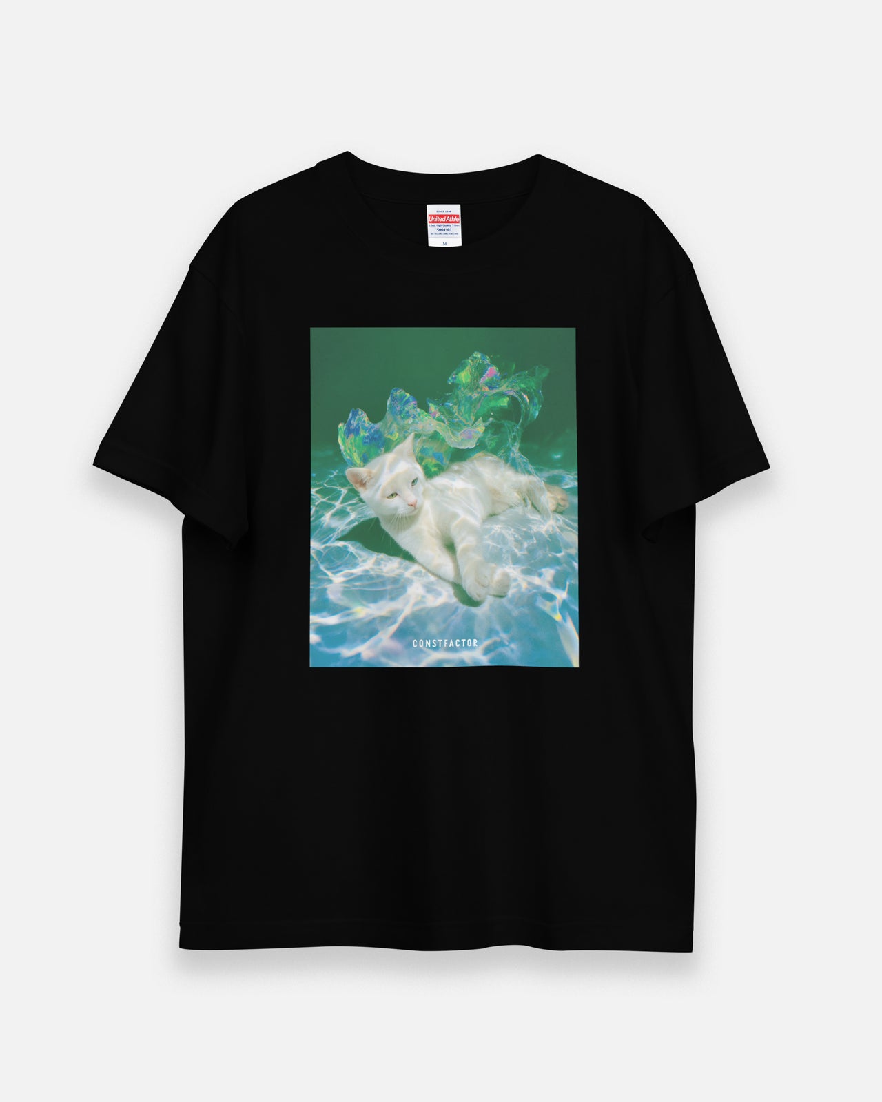 T-shirt [MEOWTAVERSE/POOL SIDE ORACLE] (3651414) Black