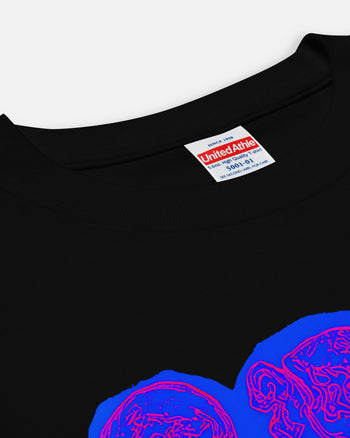 T-shirt [GHOST LEFT A GROUP CHAT] (2820462) Black