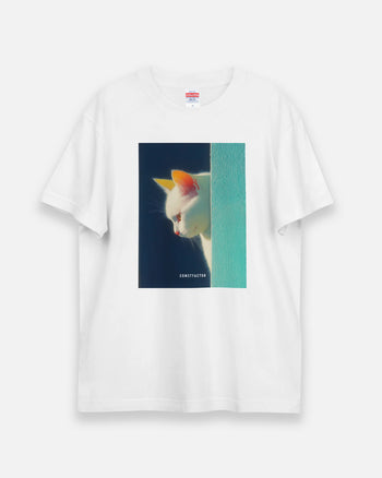 T-shirt [White Kitten] (1435571) White