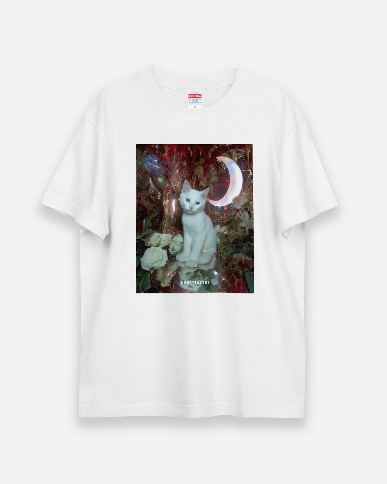 T-shirt [MEOWTAVERSE/MOONED AGAIN] (6686901) White