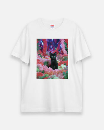 T셔츠【MEOWTAVERSE／FLOWER FILTERED】(3679137) 화이트