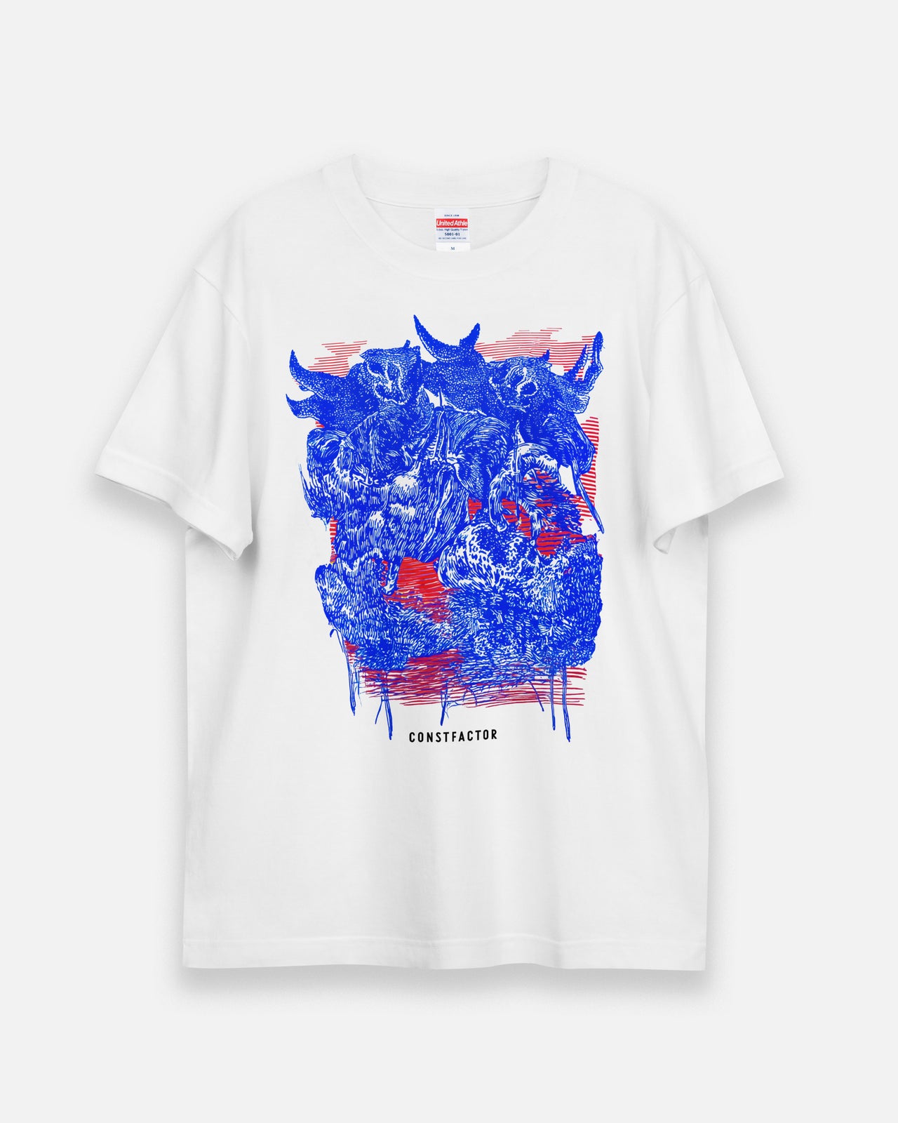 T-shirt "BEEF OR BELIEF?" (8820815) White