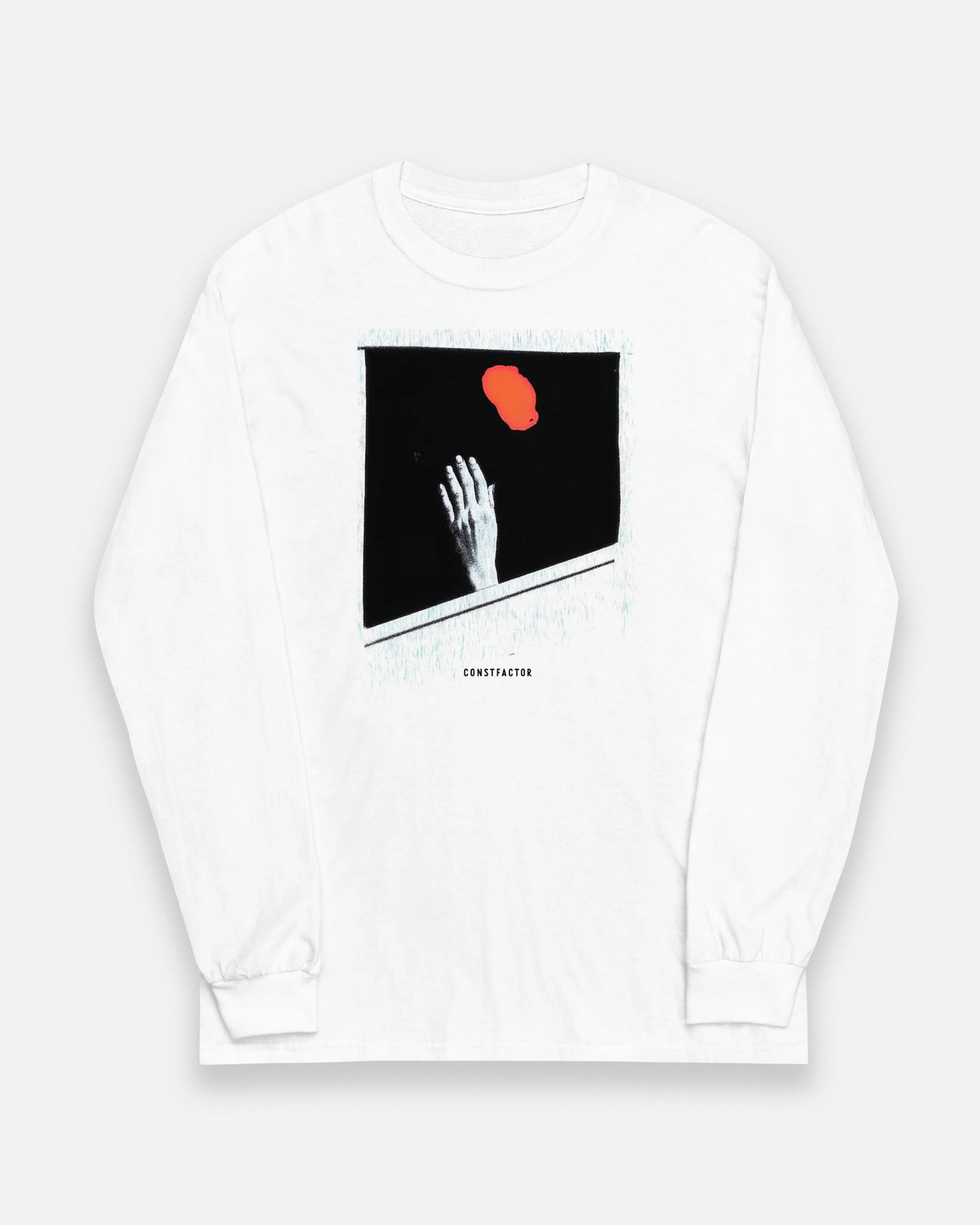 Long sleeve T-shirt [Reach for] (9969195) White