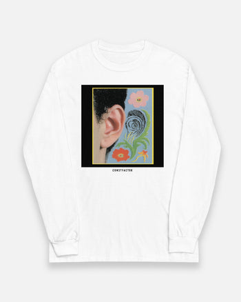 롱 슬리브 T셔츠【LO-FI LISTENER】(2685130) 화이트