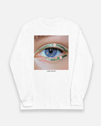 ロングスリーブTシャツ【 STARGAZED LIES 】（4352784）ホワイト