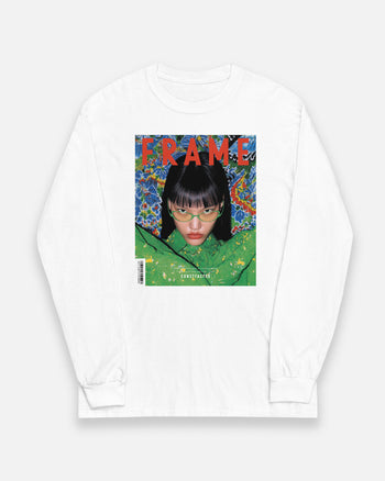 Long-sleeved T-shirt [FRAME: CRYSTAL ENGINEERING] (9790649) White