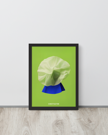 Framed Poster (7147870) Green