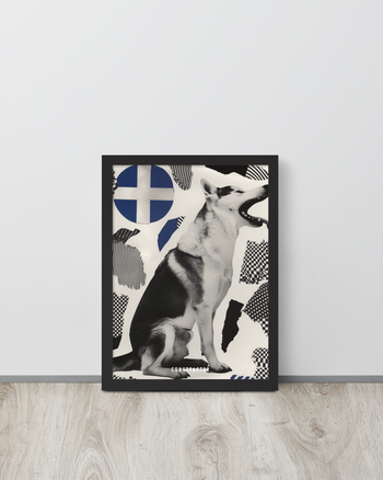 Framed Poster [Dog] (5387869)