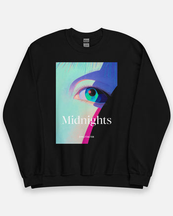 Sweatshirt [TOKYO MANGA GIRL / Midnights] (2477915) Black