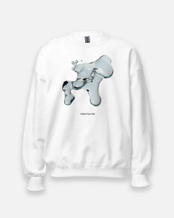 Sweatshirt [Drop of water] (2603199) White